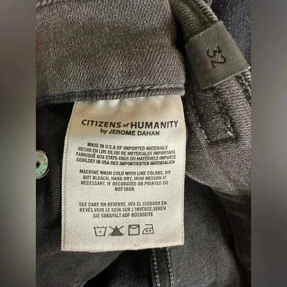 Citizens of Humanity Rocket Crop High-rise Skinny Jean Size 32 - Picture 5 of 6